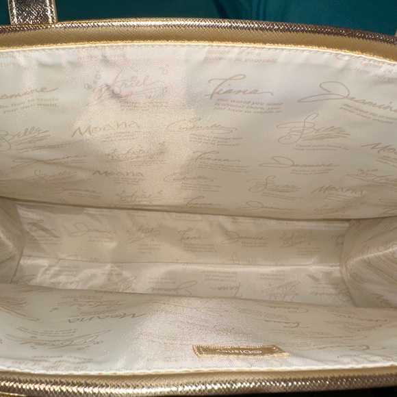 Disney Princess Limited Edition Gold Tote NWT
